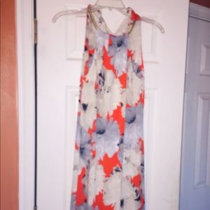 NEW Calvin Klein Dress with Metal Choker